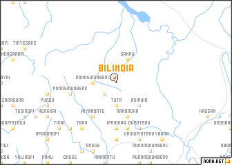 map of Bilimoia