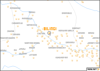 map of Bīlīngī