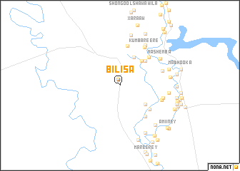 map of Bilisa