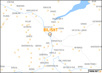 map of Bilisht