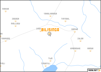 map of Bilisinga