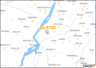 map of Bilistan