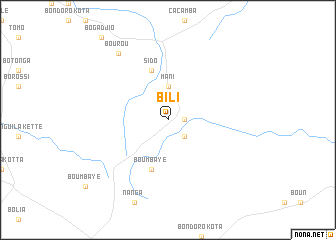 map of Bili