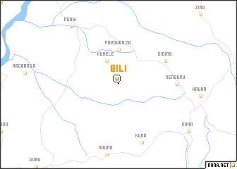 map of Bili