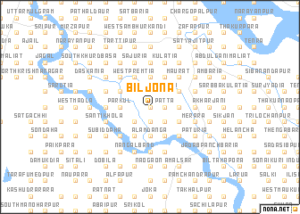map of Bīl Jona