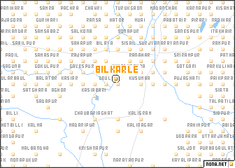 map of Bīl Karle