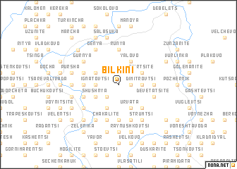 map of Bilkini