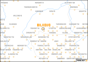 map of Bilkovo