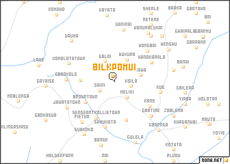 map of Bilkpomui