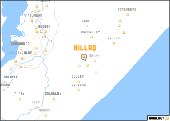 map of Billaq