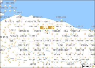 map of Billard