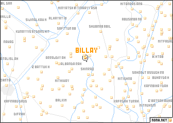 map of Billāy