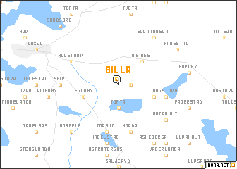 map of Billa