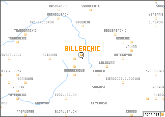 map of Billeachic