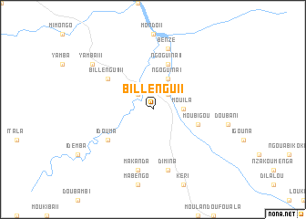 map of Billengui I