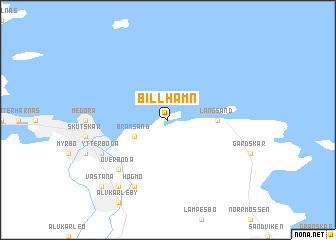map of Billhamn