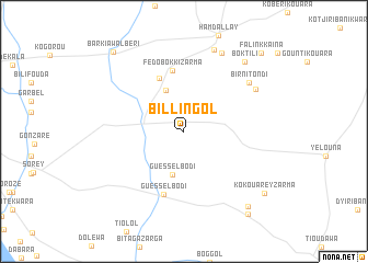 map of Billingol