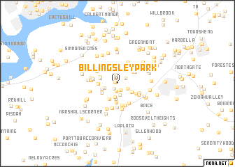 map of Billingsley Park