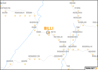 map of Billi