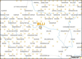 map of Billi