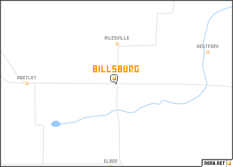 map of Billsburg