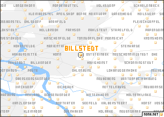 map of Billstedt