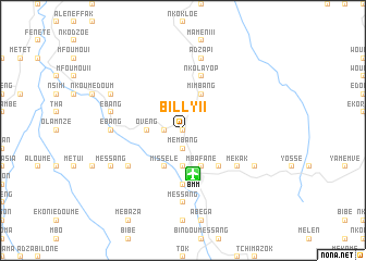 map of Billy II