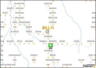 map of Billy I