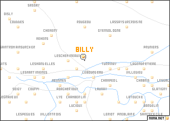 map of Billy