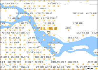 map of Bīl Mādia
