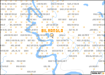 map of Bīl Māndla
