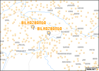 map of Bilmāz Bānda