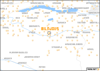 map of Bilnjovs