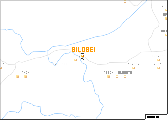 map of Bilobé I