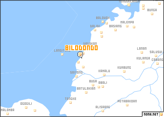 map of Bilodondo