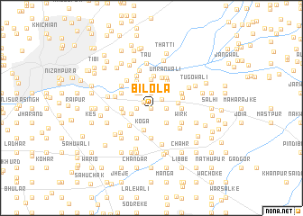 map of Bilola