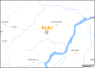 map of Biloli