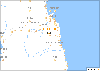 map of Bilolo