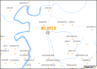 map of Bilonco