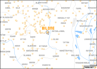 map of Bilône