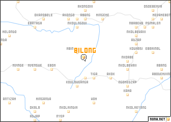 map of Bilong