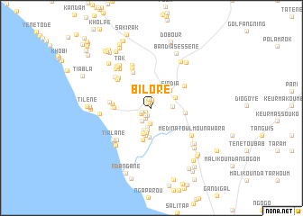 map of Biloré