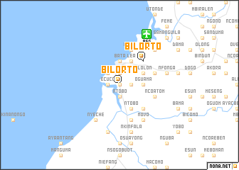 map of Bilorto