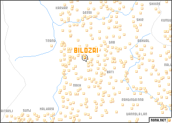 map of Bilozai