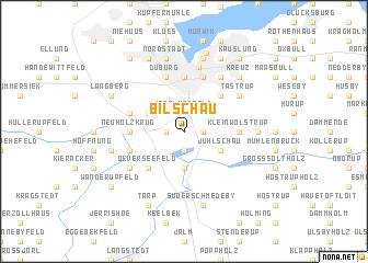 map of Bilschau