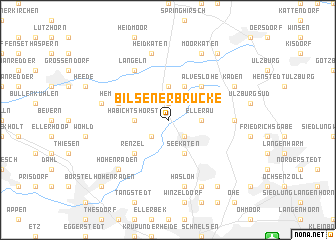 map of Bilsenerbrücke