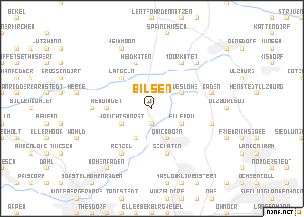 map of Bilsen