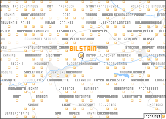 map of Bilstain