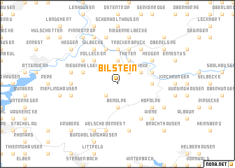 map of Bilstein