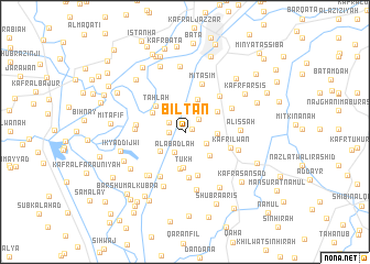 map of Biltān